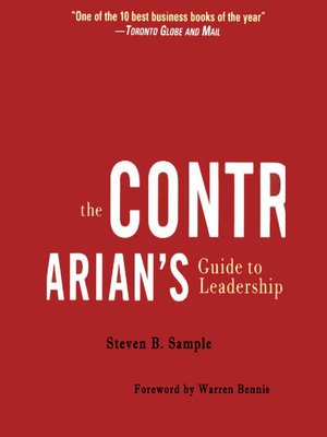 cover image of The Contrarian's Guide to Leadership